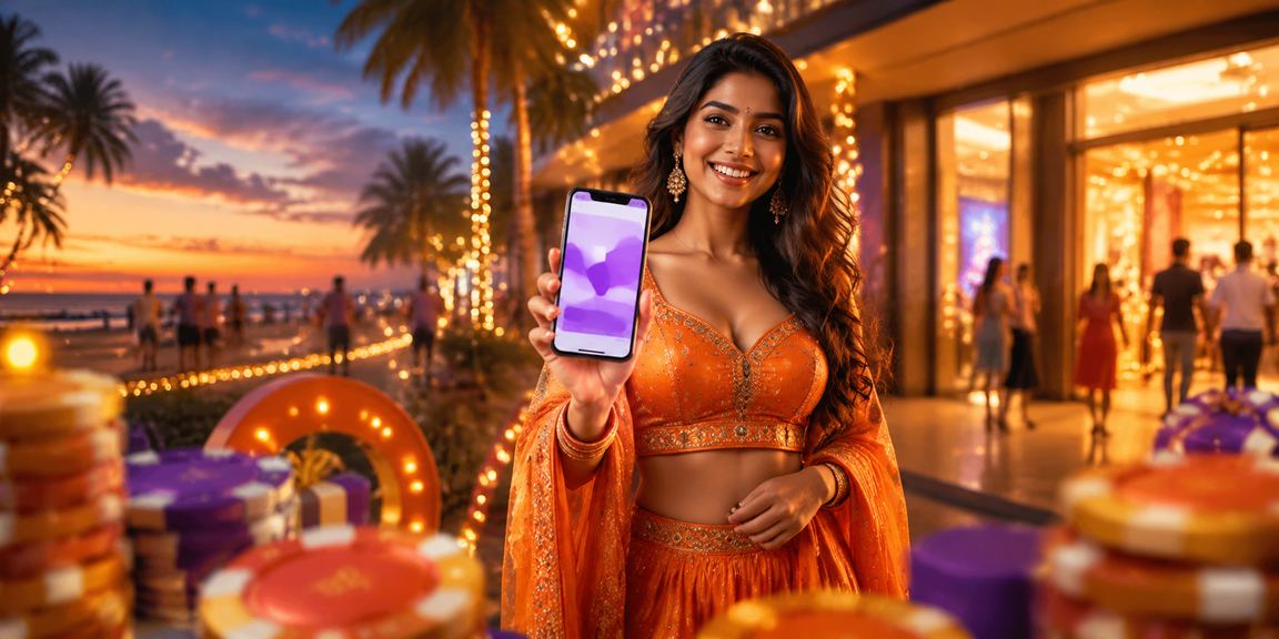 Mobile payment using UPI app during Goa beach cricket