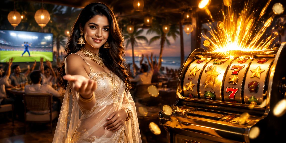 Excited cricket fan betting live during IPL match in Goa